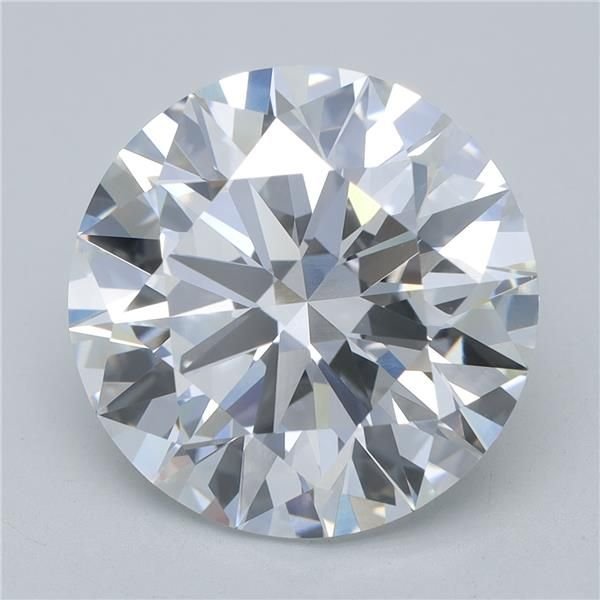 5.57ct E VVS2 Rare Carat Ideal Cut Round Lab Grown Diamond