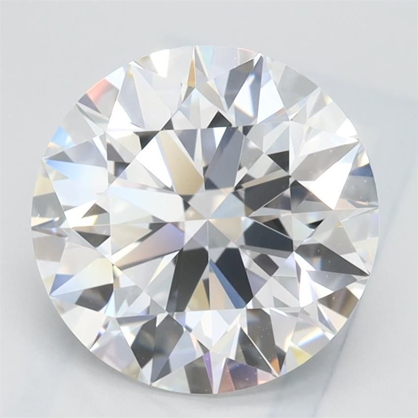 2.51ct D IF Rare Carat Ideal Cut Round Lab Grown Diamond