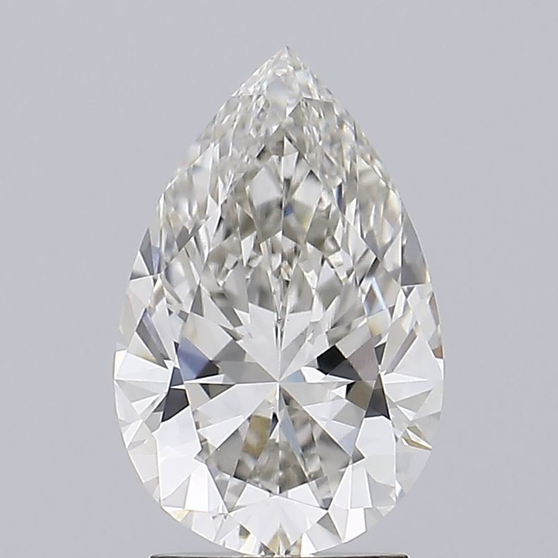 2.52ct I VS1 Rare Carat Ideal Cut Pear Lab Grown Diamond