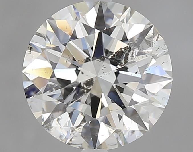 2.20ct H SI2 Rare Carat Ideal Cut Round Diamond