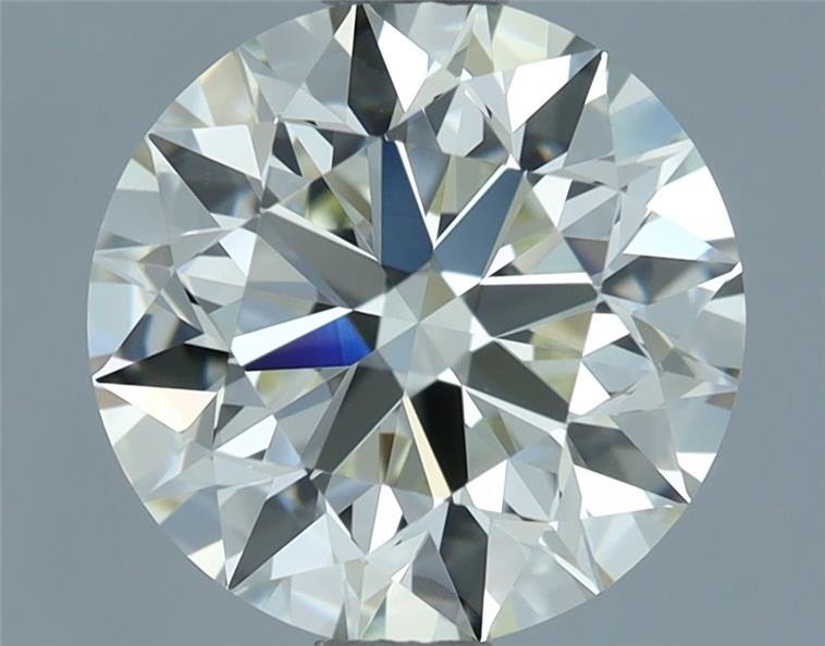 2.06ct J VVS1 Excellent Cut Round Diamond