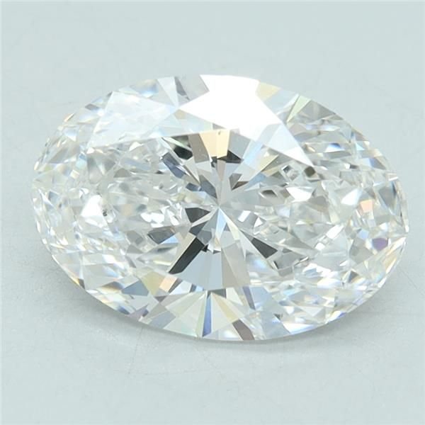 1.50ct D VS2 Rare Carat Ideal Cut Oval Lab Grown Diamond