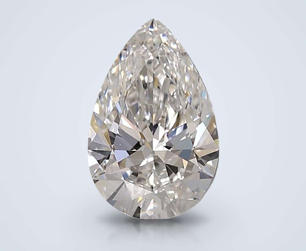 1.00 Carat Pear Lab Diamond
