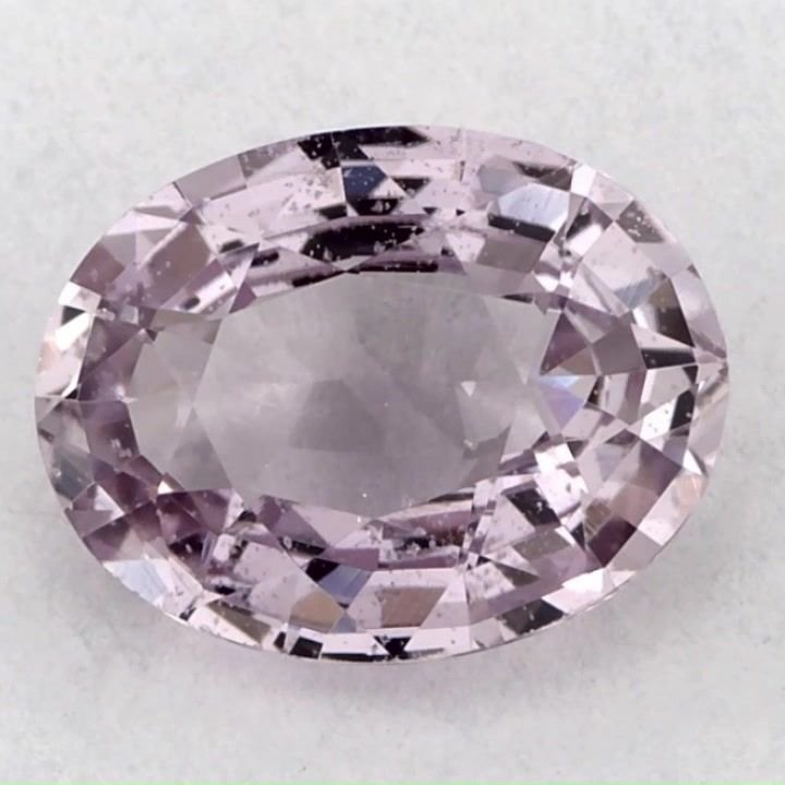 1.17 Carat Pink Oval Sapphire