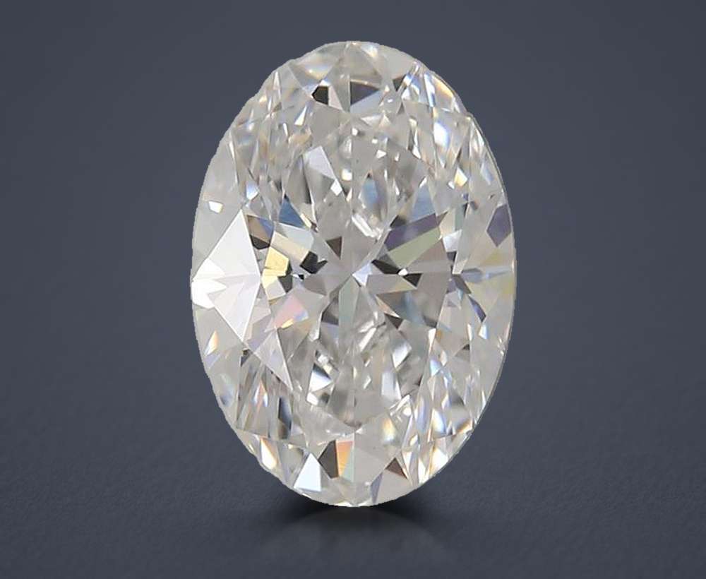 1.00 Carat Oval Lab Diamond