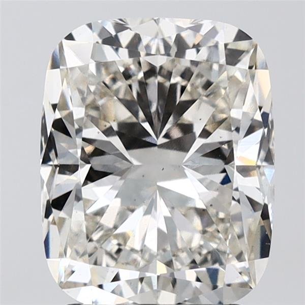 3.10ct I VS2 Rare Carat Ideal Cut Cushion Lab Grown Diamond