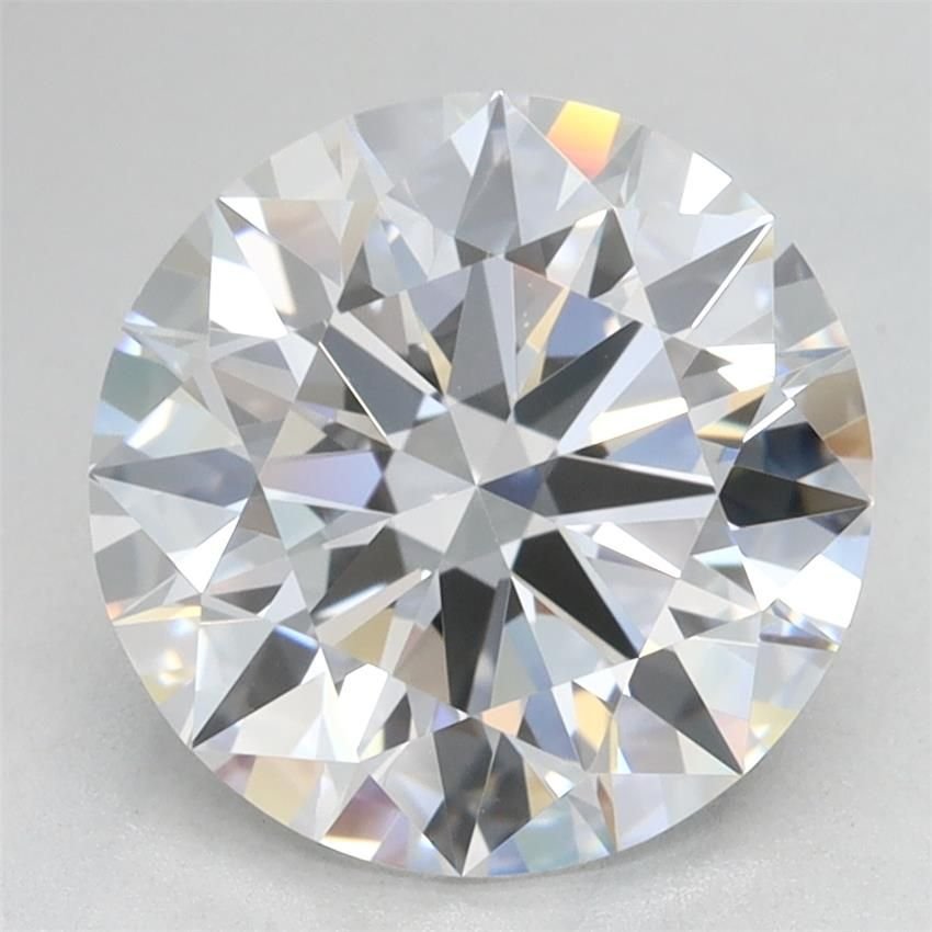 2.75ct D VVS1 Rare Carat Ideal Cut Round Lab Grown Diamond