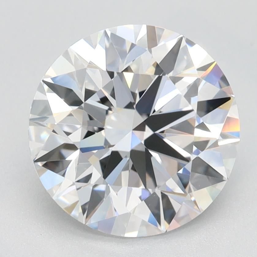 2.09ct D VVS1 Rare Carat Ideal Cut Round Lab Grown Diamond