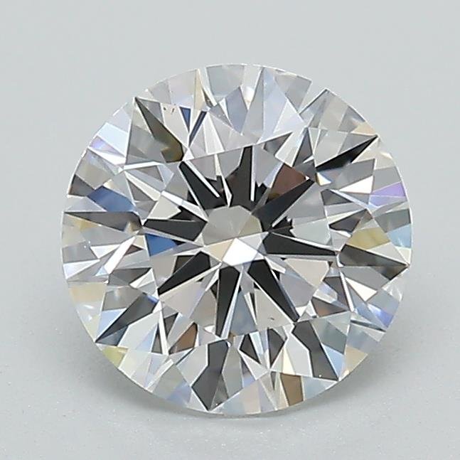 1.26ct D VS2 Rare Carat Ideal Cut Round Lab Grown Diamond