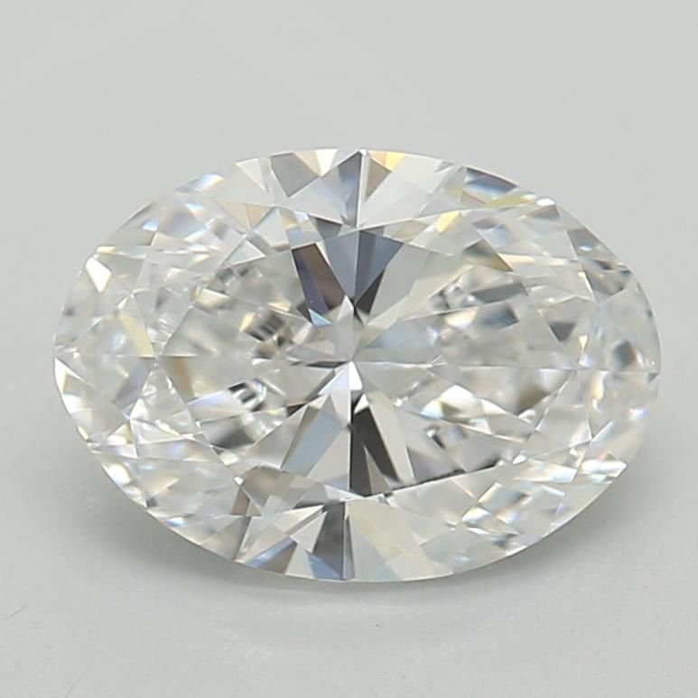 0.76ct E VS1 Rare Carat Ideal Cut Oval Lab Grown Diamond