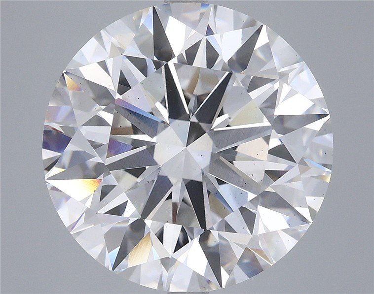 11.08ct F VS2 Rare Carat Ideal Cut Round Lab Grown Diamond