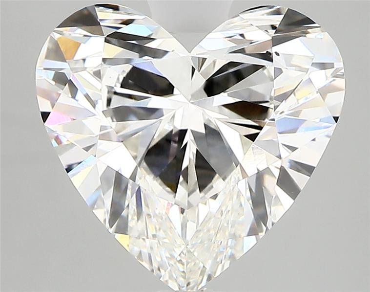 4.31ct G VS2 Rare Carat Ideal Cut Heart Lab Grown Diamond