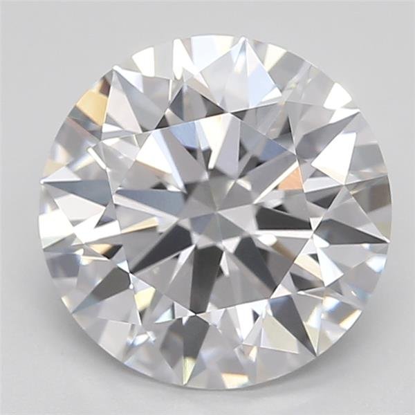 2.35ct D VVS2 Rare Carat Ideal Cut Round Lab Grown Diamond