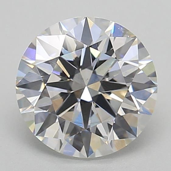 1.28ct F VS1 Rare Carat Ideal Cut Round Lab Grown Diamond