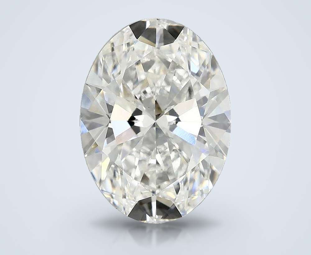 4.60 Carat Oval Lab Diamond