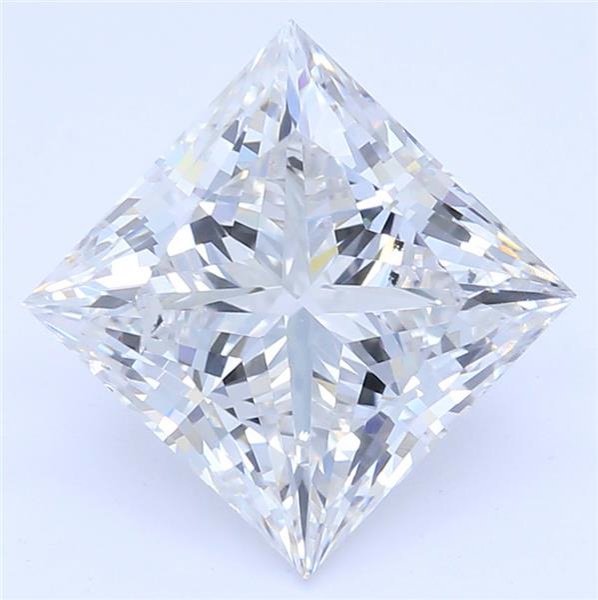 1.60ct G SI1 Rare Carat Ideal Cut Princess Lab Grown Diamond