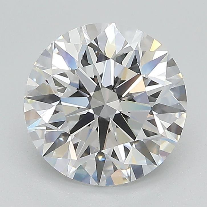 2.01ct D VS1 Rare Carat Ideal Cut Round Lab Grown Diamond