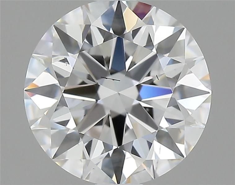 1.38ct D SI1 Rare Carat Ideal Cut Round Lab Grown Diamond