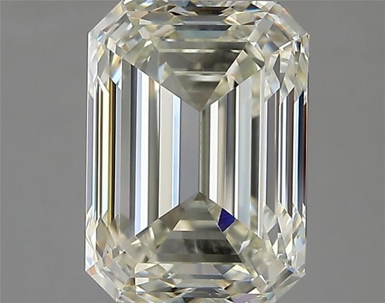 3.10ct J VVS2 Rare Carat Ideal Cut Emerald Diamond