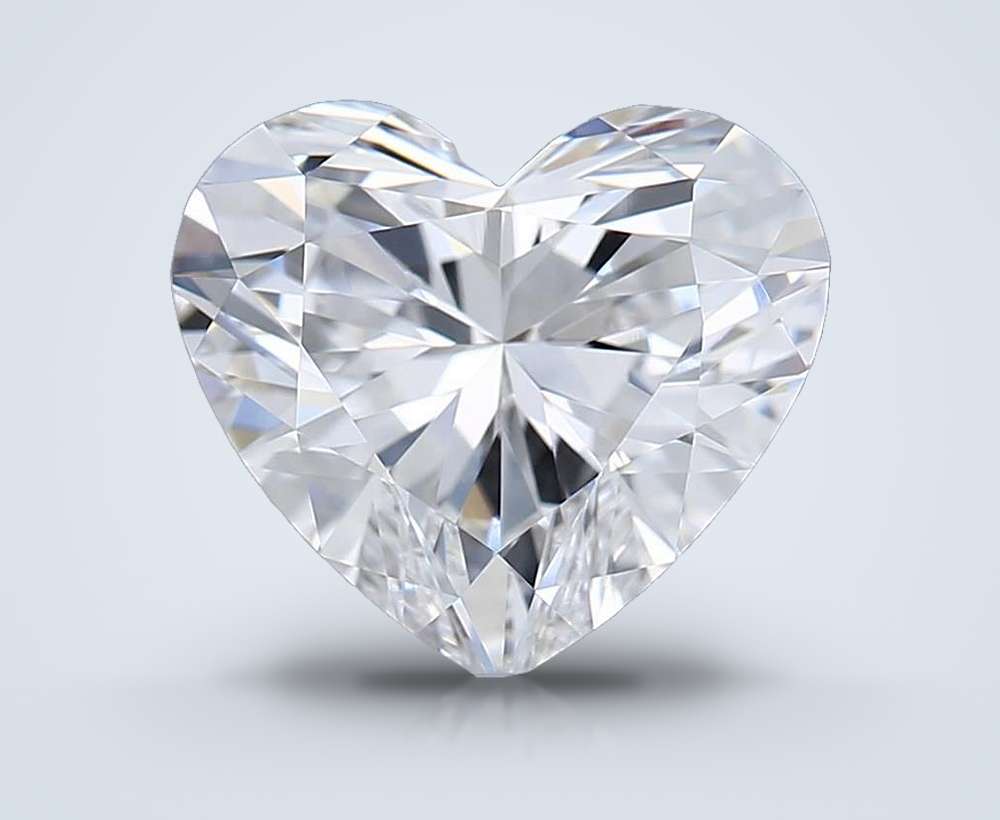 1.54 Carat Heart Lab Diamond