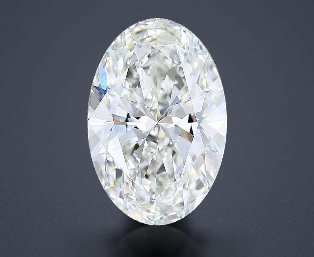7.02 Carat Oval Lab Diamond