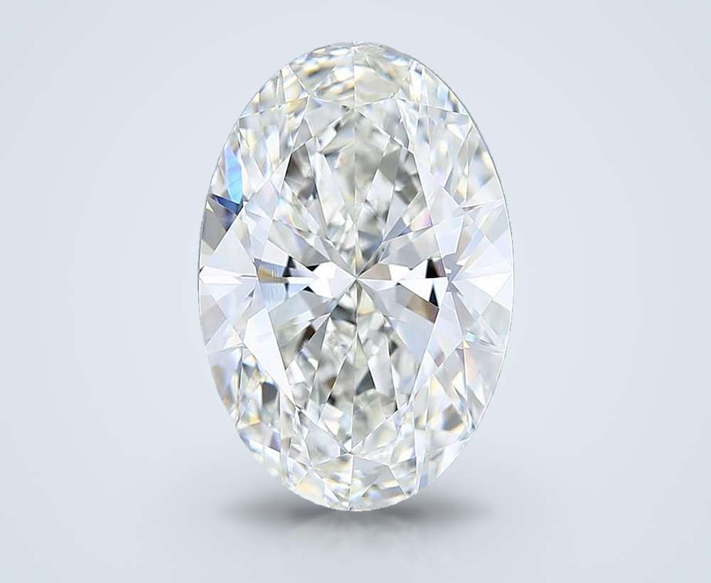 7.02 Carat Oval Lab Diamond