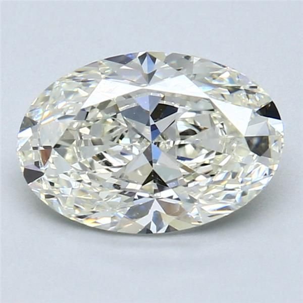 2.02ct J SI1 Rare Carat Ideal Cut Oval Diamond