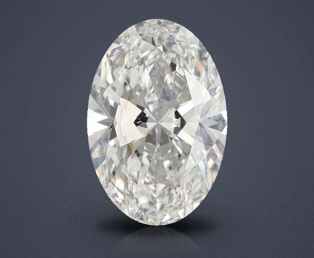 2.71 Carat Oval Lab Diamond