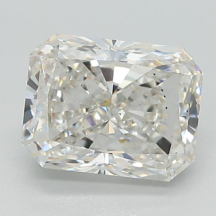 2.00ct H SI1 Rare Carat Ideal Cut Radiant Lab Grown Diamond