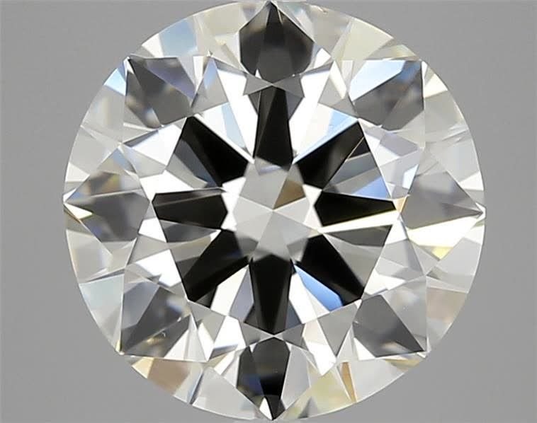 5.00ct J VS1 Rare Carat Ideal Cut Round Diamond