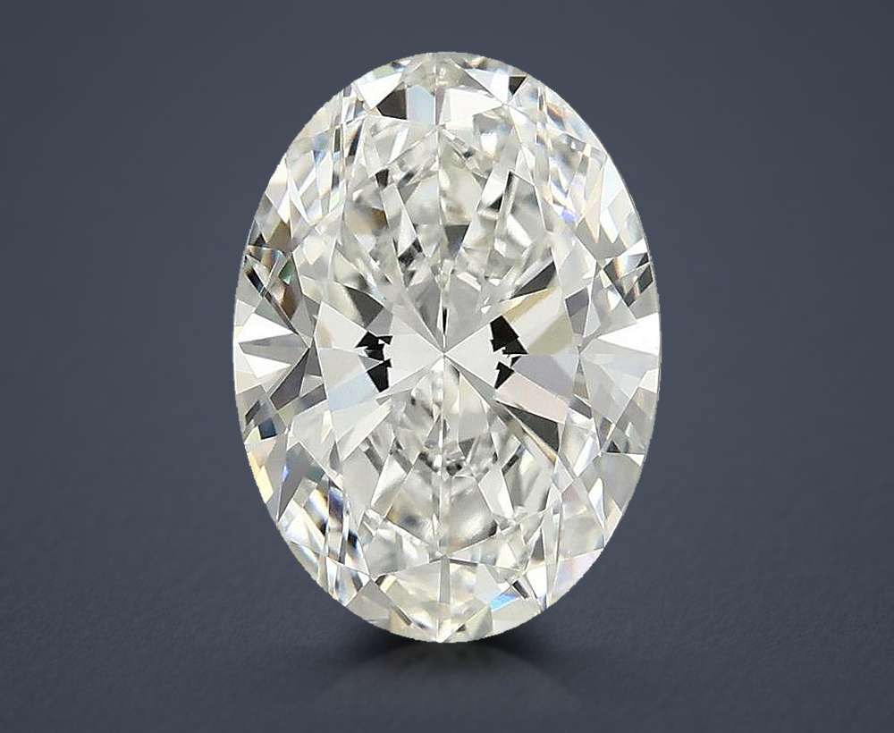 3.00 Carat Oval Lab Diamond