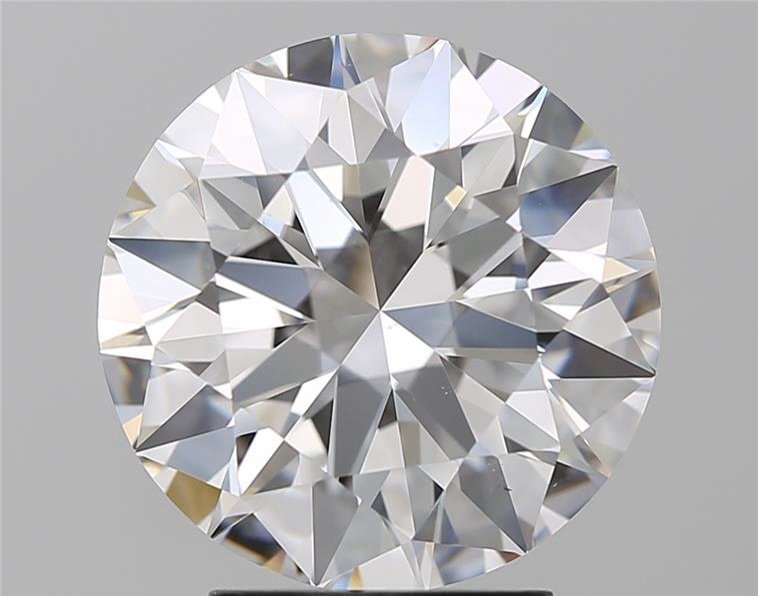 3.52ct D VS2 Rare Carat Ideal Cut Round Diamond