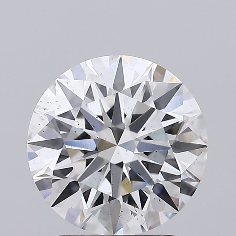 2.22ct E SI1 Rare Carat Ideal Cut Round Lab Grown Diamond