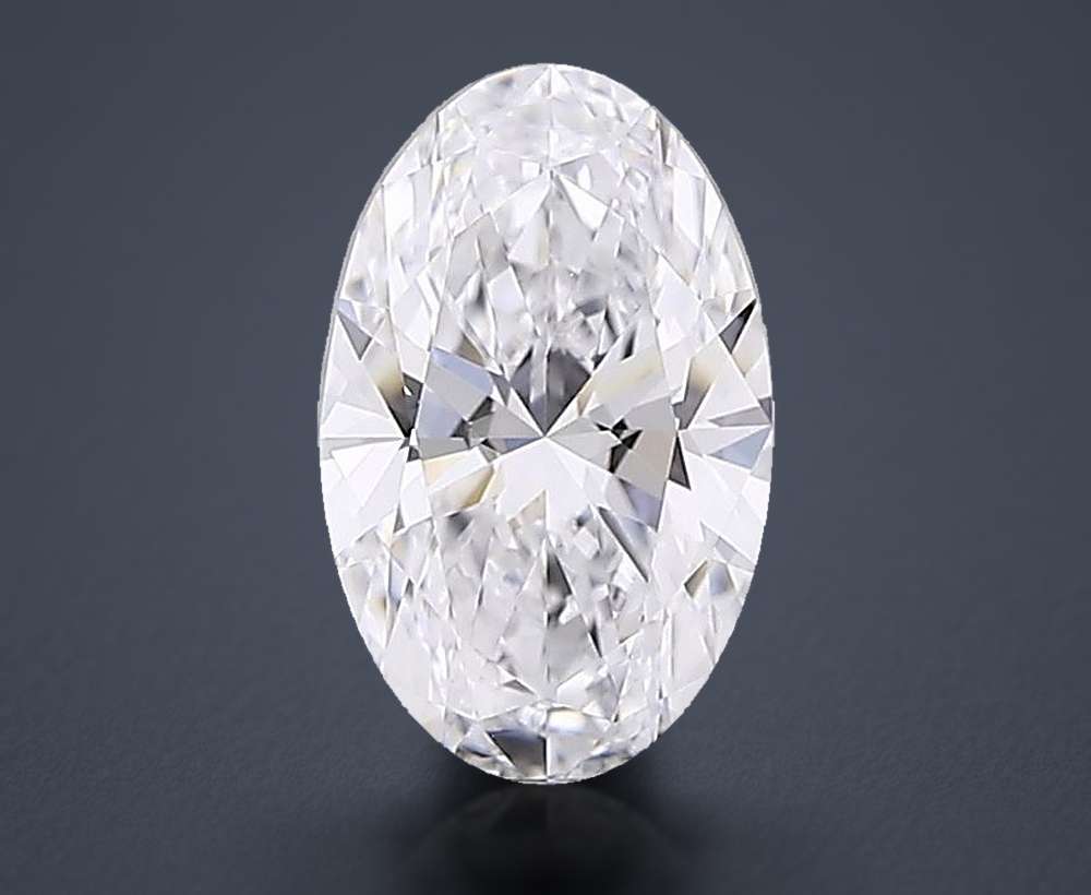 1.00 Carat Oval Lab Diamond