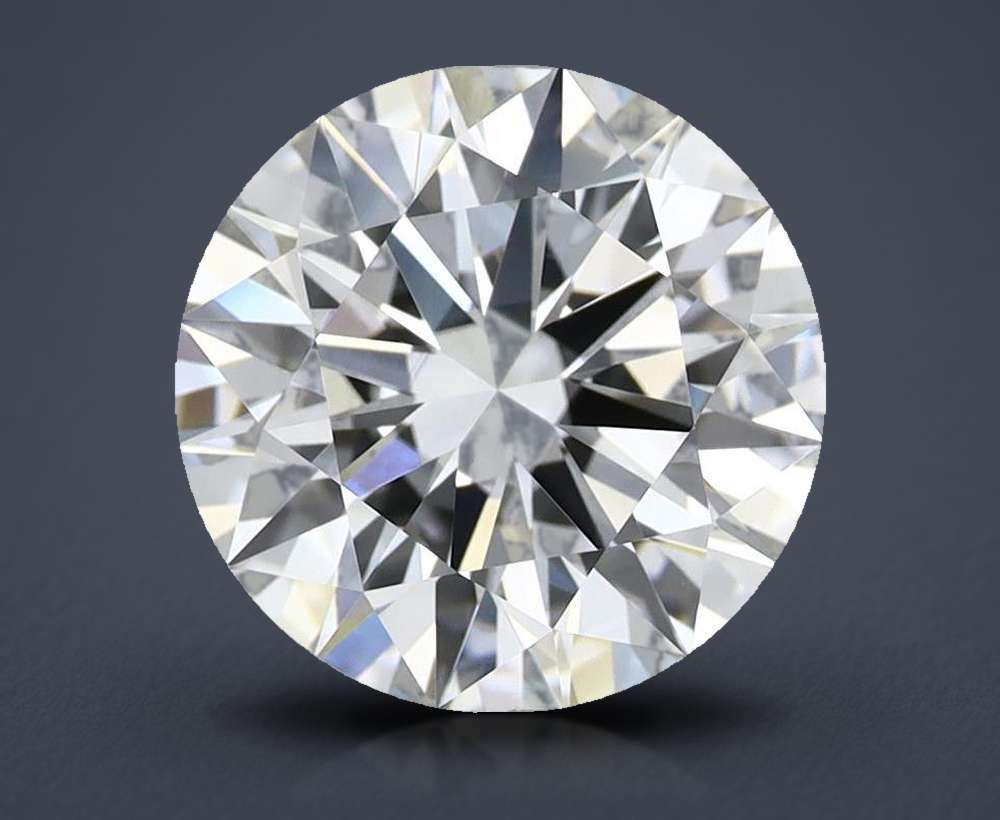 2.85 Carat Round Lab Diamond
