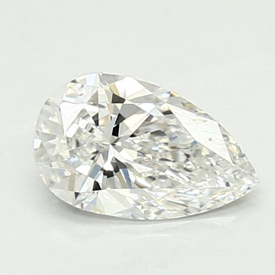 0.65ct E VVS2 Rare Carat Ideal Cut Pear Lab Grown Diamond