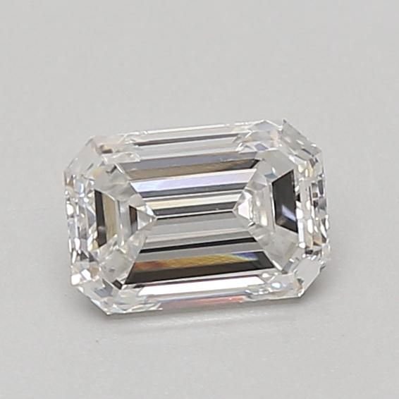 0.79ct D VVS2 Rare Carat Ideal Cut Emerald Lab Grown Diamond