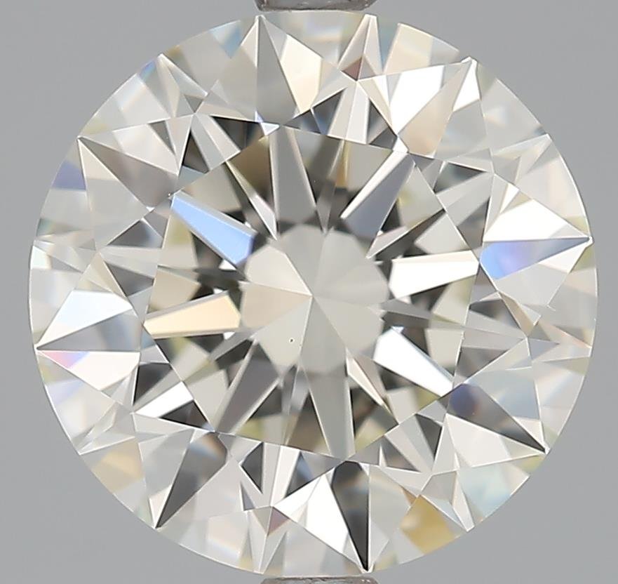 3.20ct K VS1 Rare Carat Ideal Cut Round Diamond