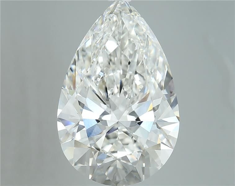 11.12ct F VVS2 Rare Carat Ideal Cut Pear Lab Grown Diamond