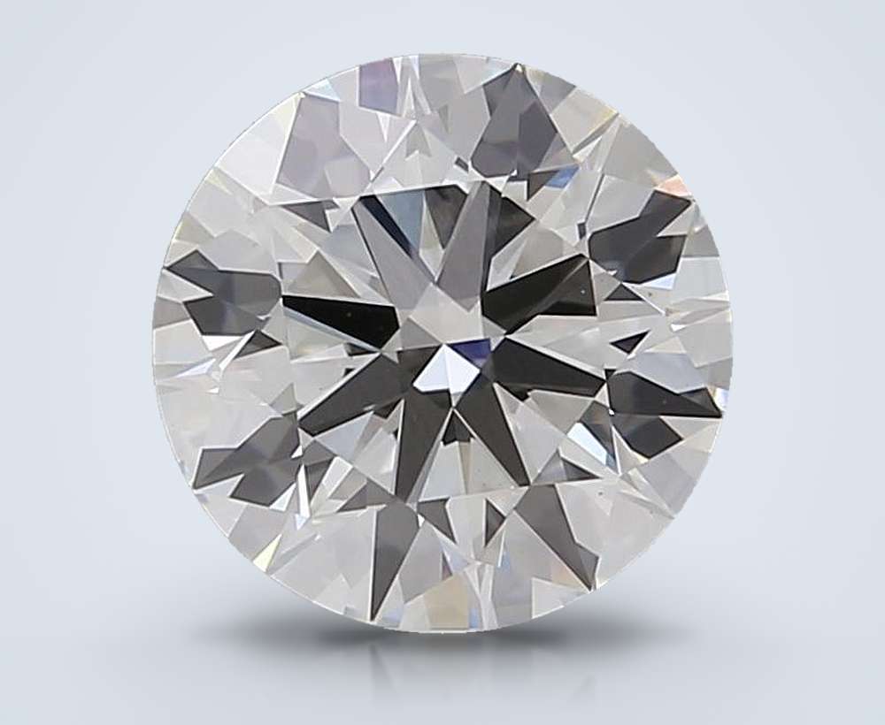 3.09 Carat Round Lab Diamond