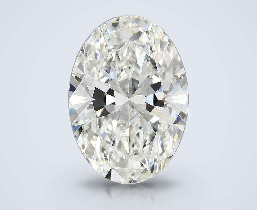 3.87 Carat Oval Lab Diamond