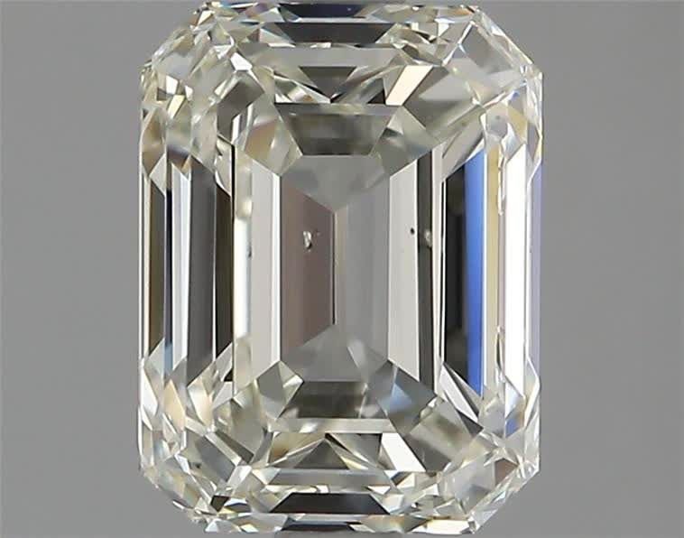 2.00ct J SI1 Excellent Cut Emerald Diamond