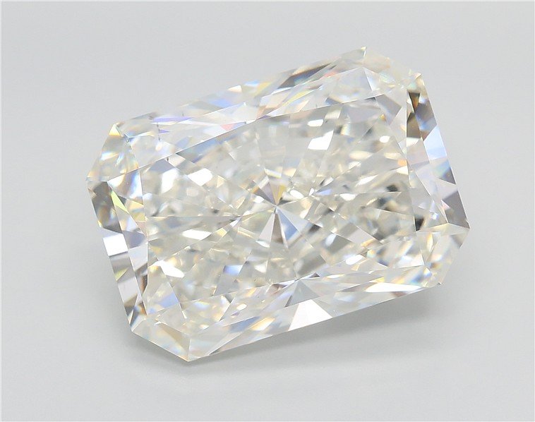 11.07ct F VS2 Rare Carat Ideal Cut Radiant Lab Grown Diamond
