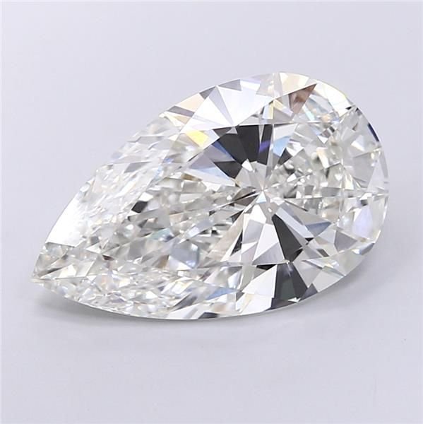 10.04ct G VVS2 Rare Carat Ideal Cut Pear Lab Grown Diamond