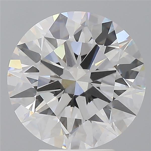 4.51 Carat Round Lab Diamond