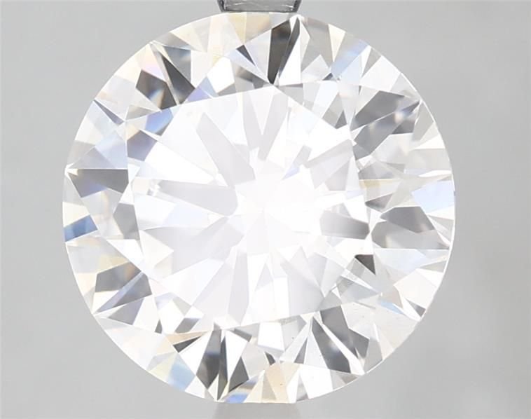 3.52ct F SI1 Excellent Cut Round Lab Grown Diamond