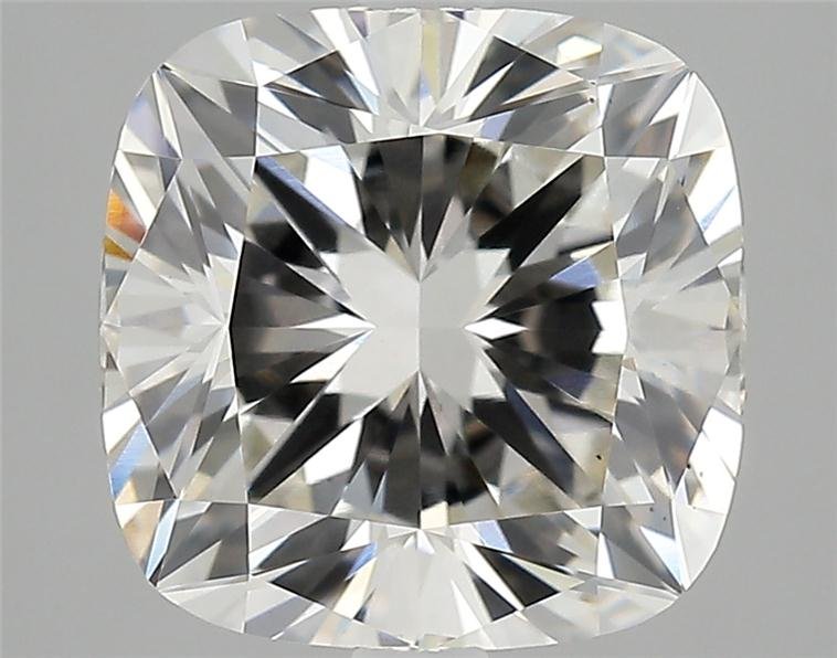 3.16ct I VS2 Rare Carat Ideal Cut Cushion Lab Grown Diamond