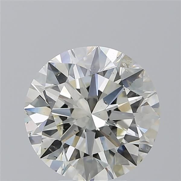 4.70ct I SI1 Rare Carat Ideal Cut Round Diamond