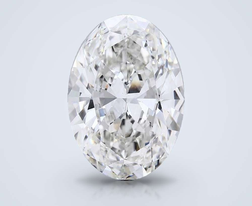 15.04 Carat Oval Lab Diamond