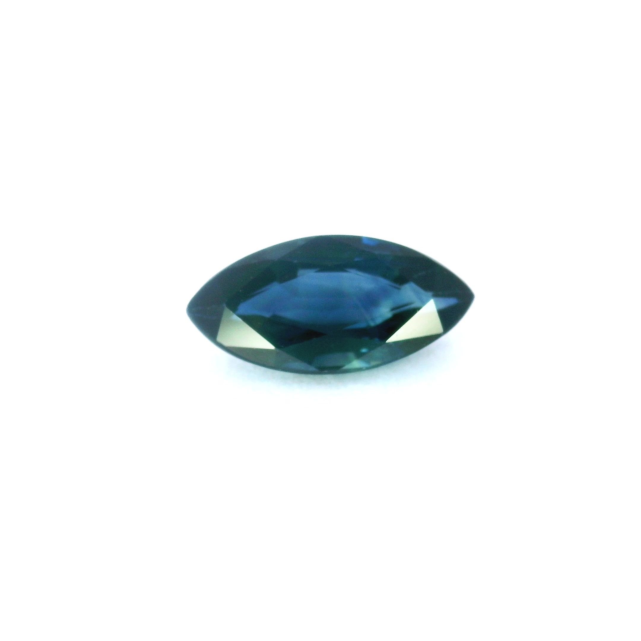 2.27 Carat Blue Marquise Sapphire